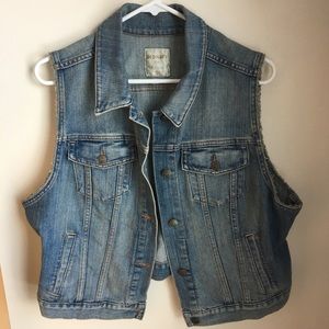 Denim vest
